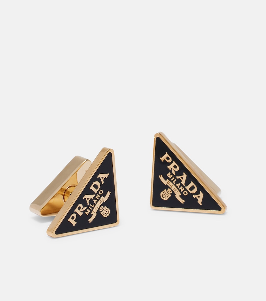  Prada Prada Enamel Earrings 