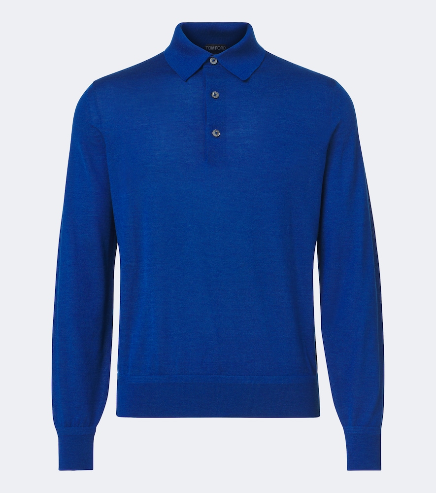 Polo in cashmere e seta