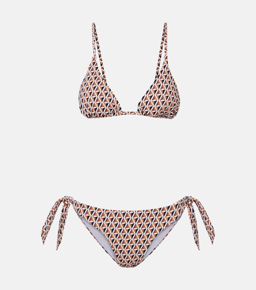Max Mara Baobab printed bikini