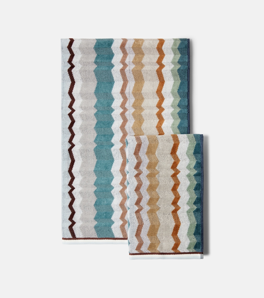 Missoni Unisex Multicoloured Eva Set Of 2 Cotton Terry Towels - Mytheresa