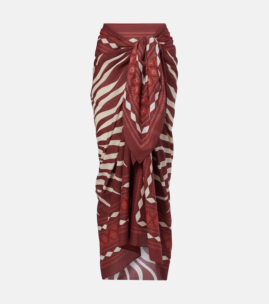 Johanna Ortiz Paro de plage en coton imprim 330 €