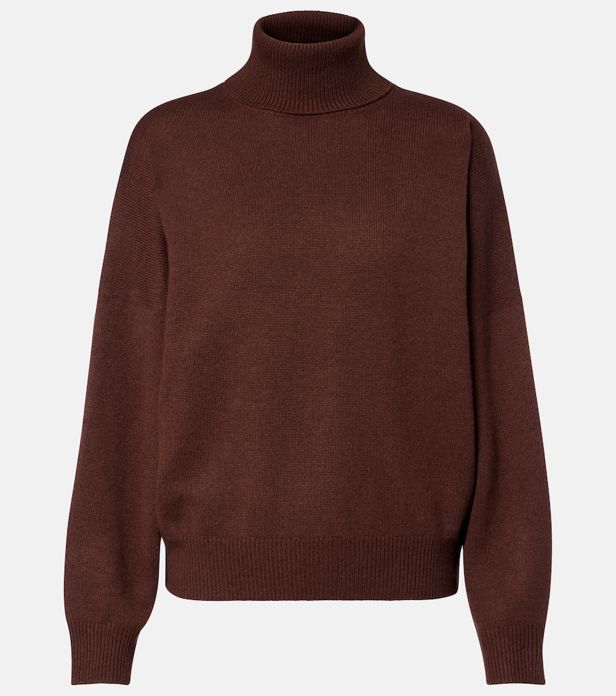 Brunello Cucinelli Women's Brown Monili Cashmere Turtleneck Sweater UK Size 4 - Mytheresa