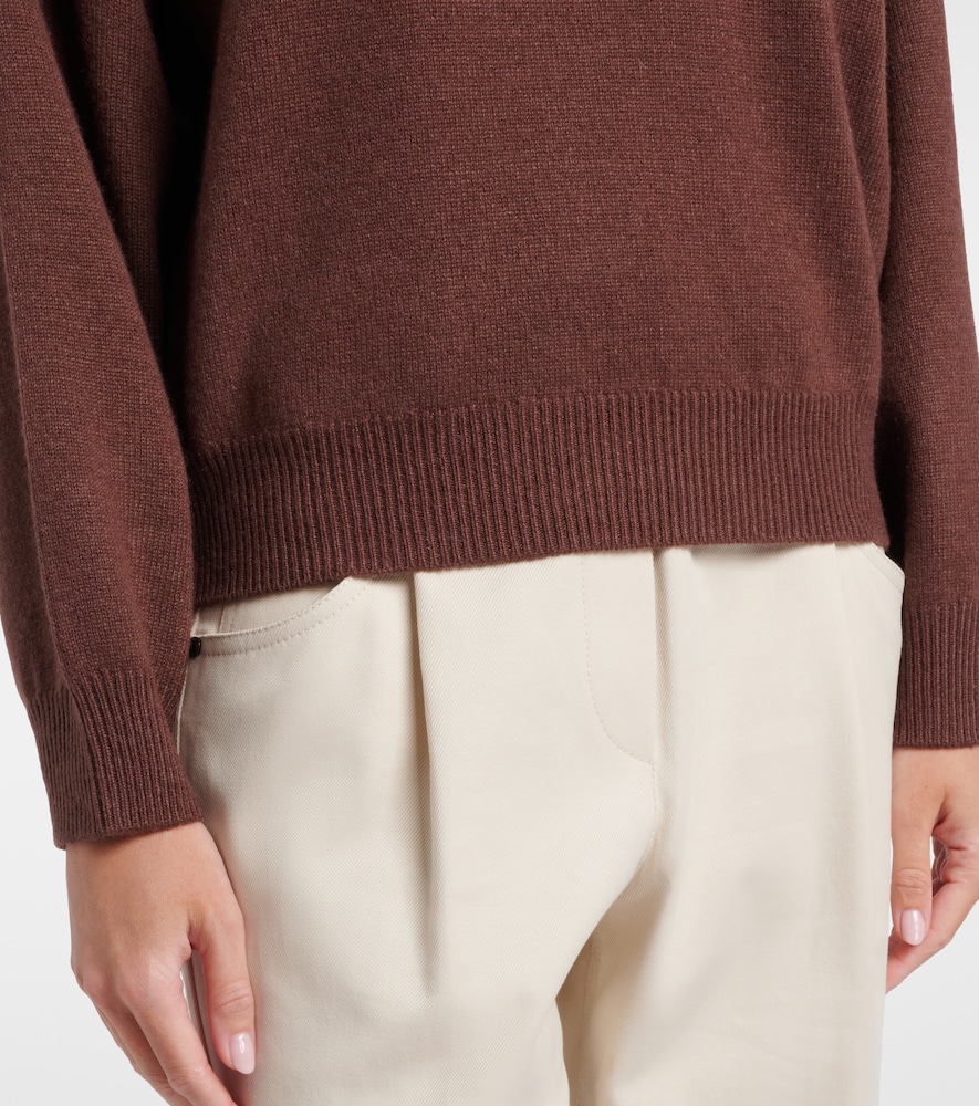 Monili Cashmere Turtleneck Sweater