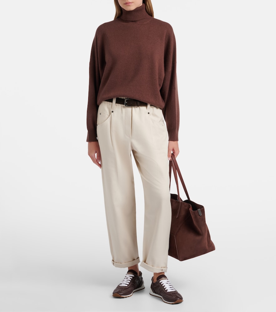 Monili Cashmere Turtleneck Sweater