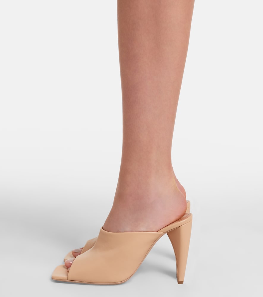 Calvin Klein Collection Palma leather mules