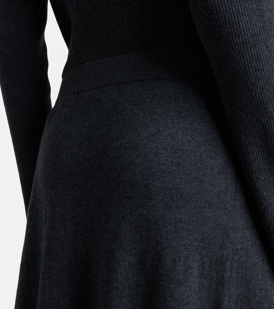 Adrienne Cotton And Cashmere Midi