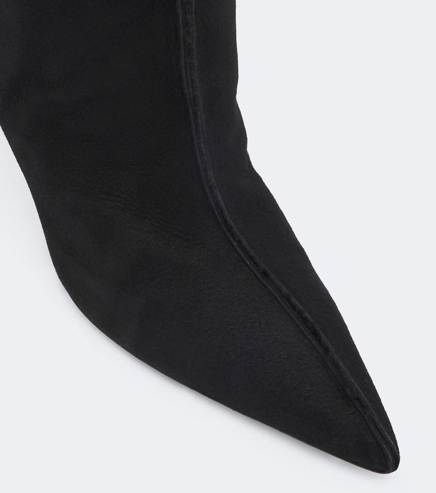 Shearling-Lined Knee-High Boots