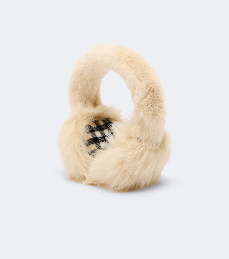 Paraorecchie in shearling