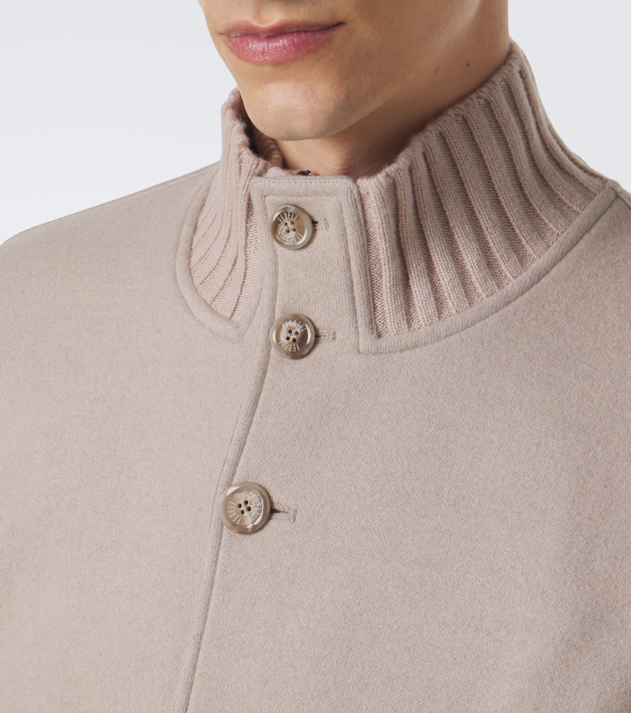 Cashmere Bomber Jacket
