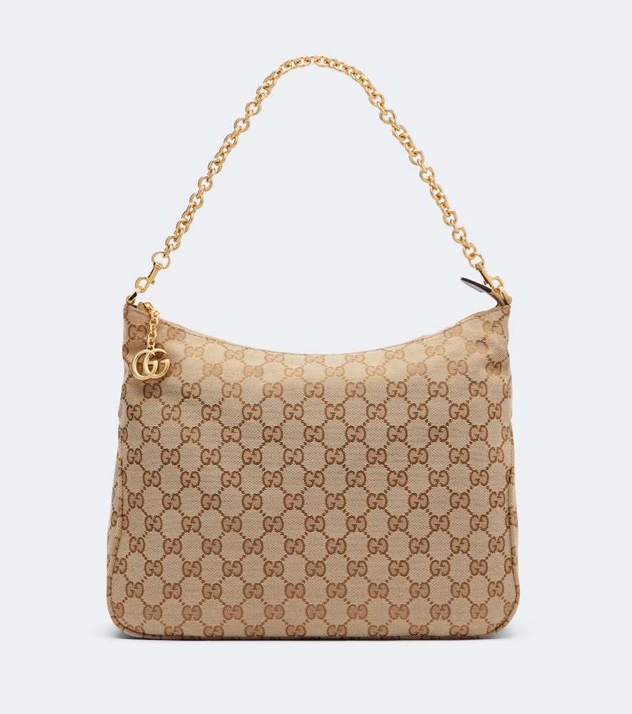 Schultertasche Lady Lunetta Medium GG aus Canvas