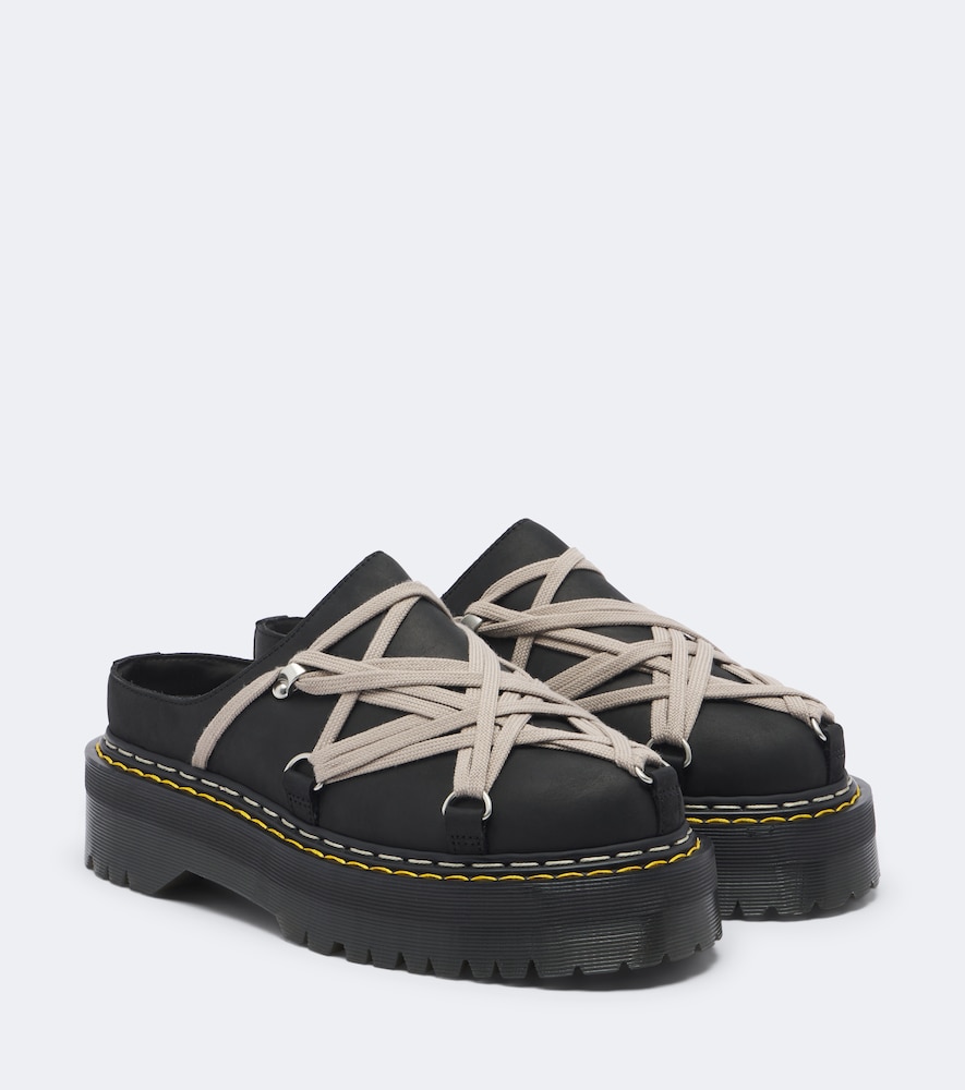 X Dr. Martens DRKSHDW Slippers aus Leder