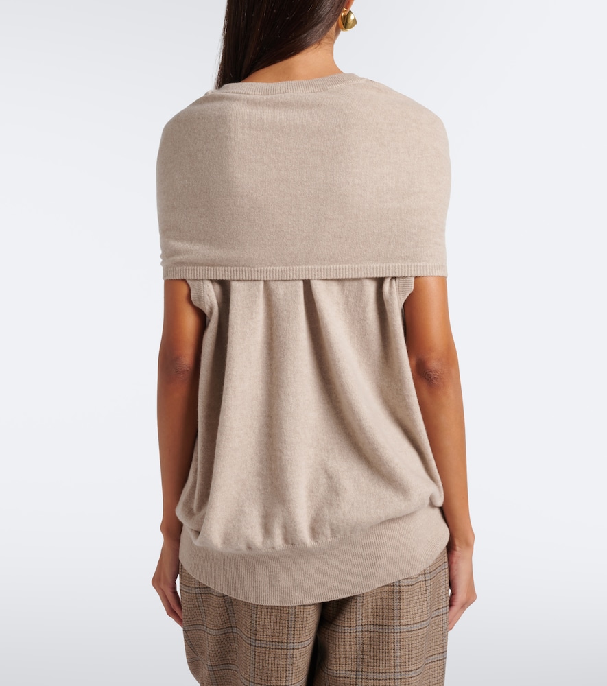 Othelia Caped Cashmere Sweater