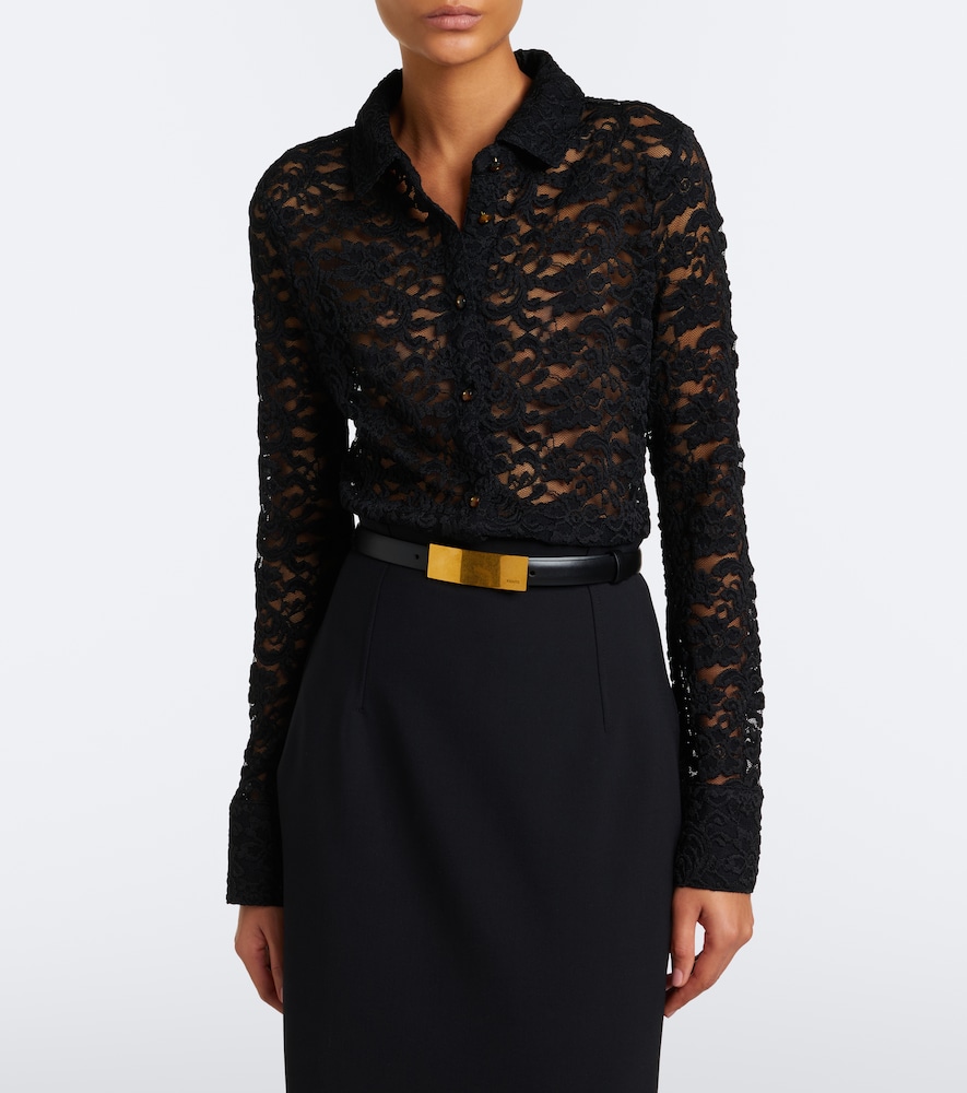 Wittaker Sheer Lace Blouse