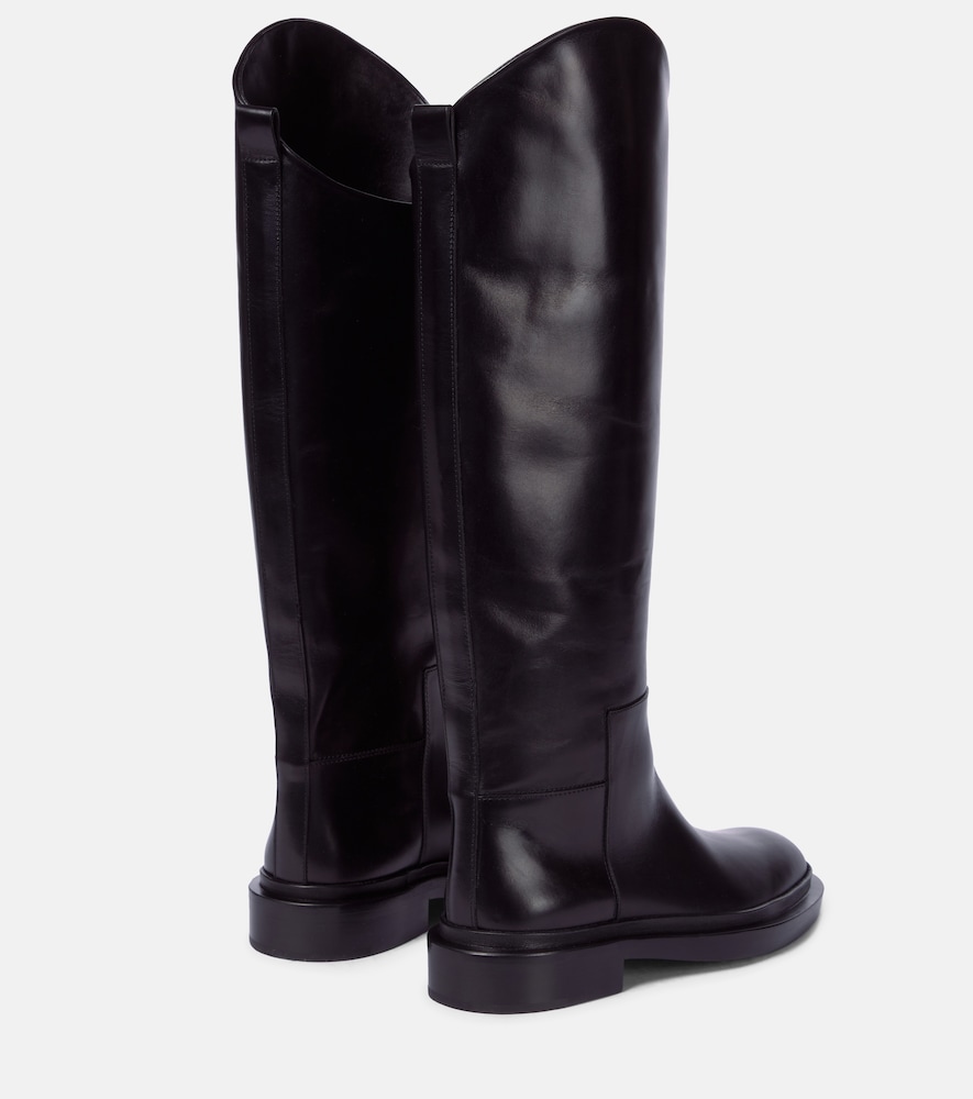  Jil Sander Jil Sander Leather Riding Boots 