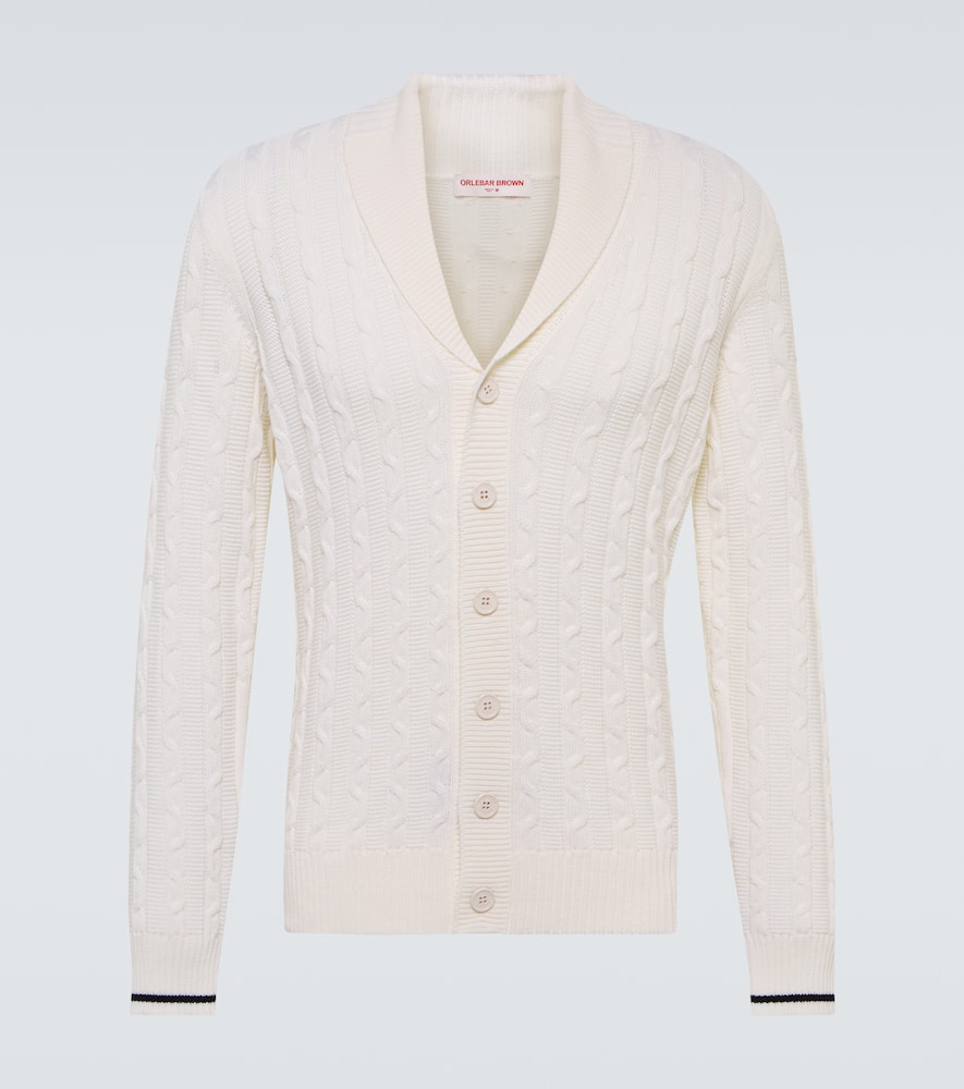 Orlebar Brown Lumiere wool cardigan