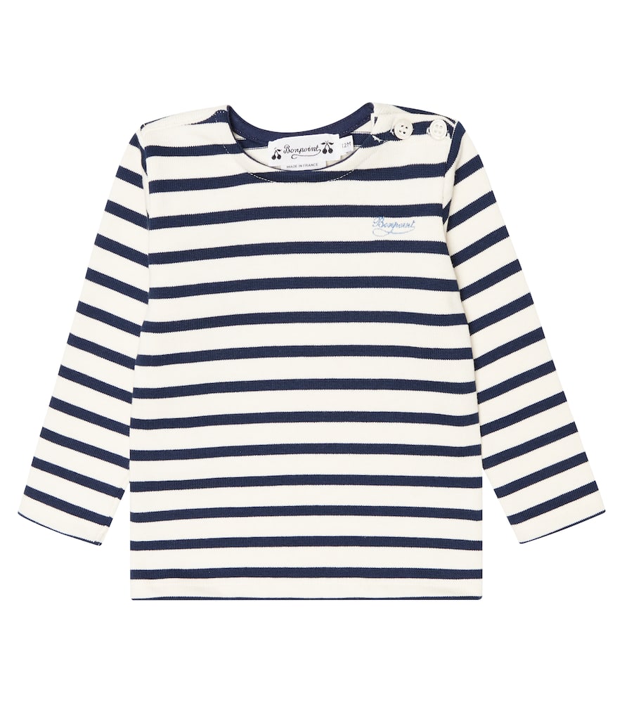 Bonpoint Baby Tourbillon striped cotton top