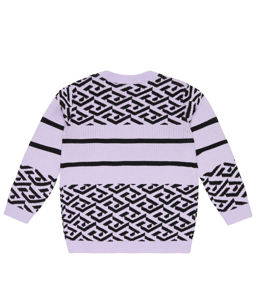  Versace Kids Versace Kids Pullover Aus Baumwolle Und Wolle 