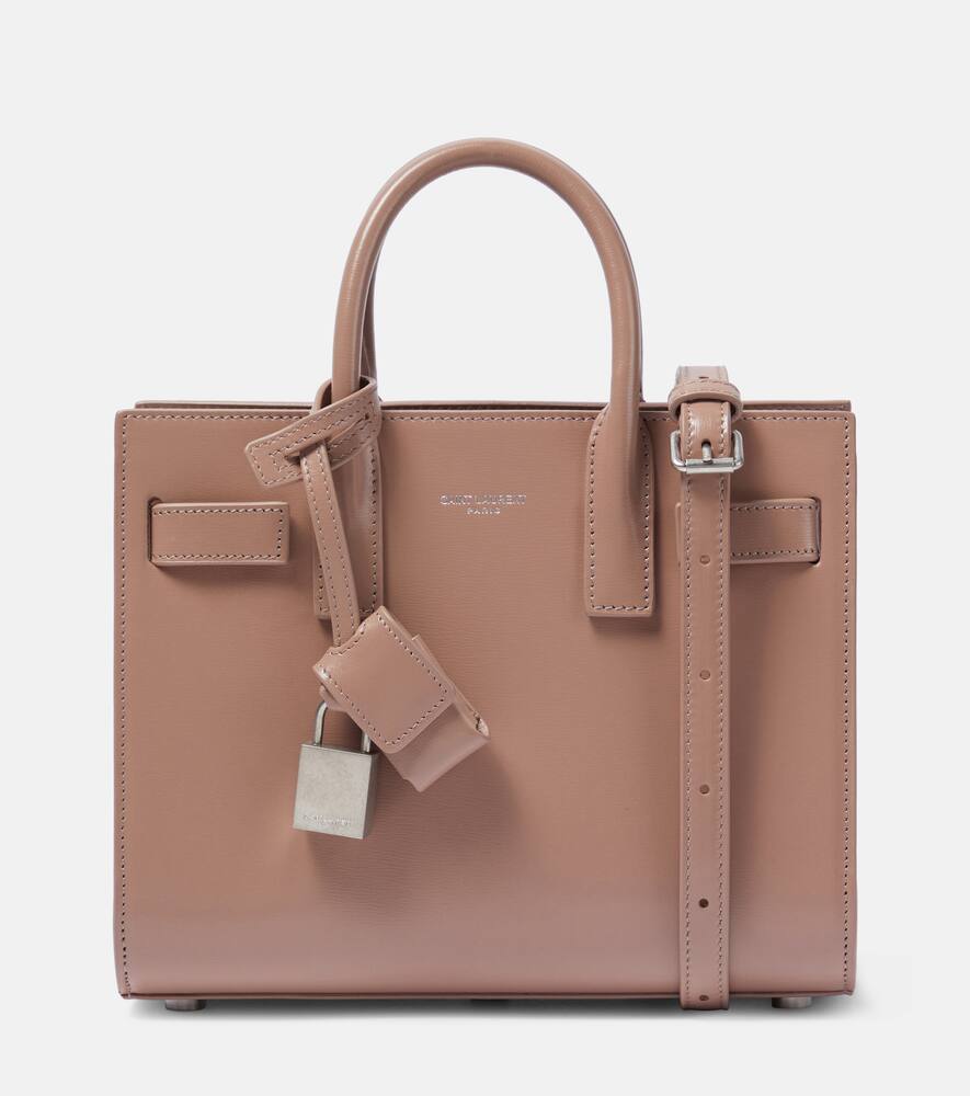 Saint Laurent Sac De Jour Nano leather tote bag