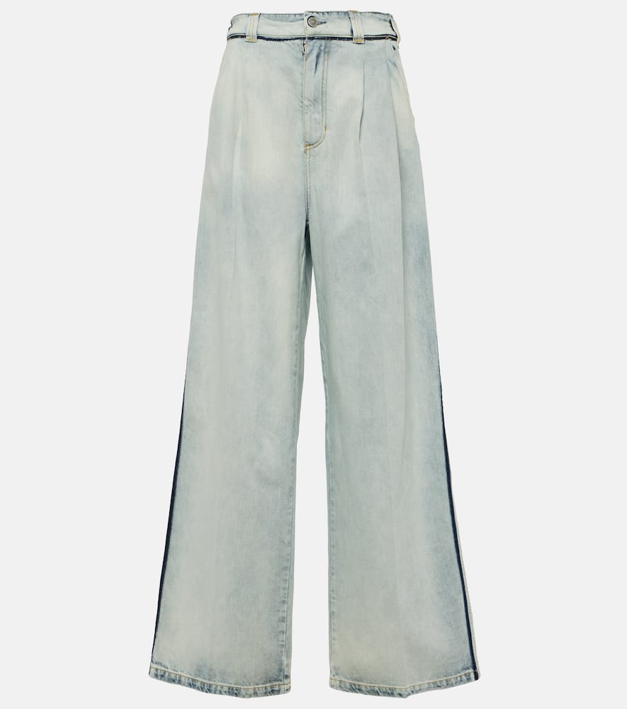 Maison Margiela High-rise wide-leg jeans