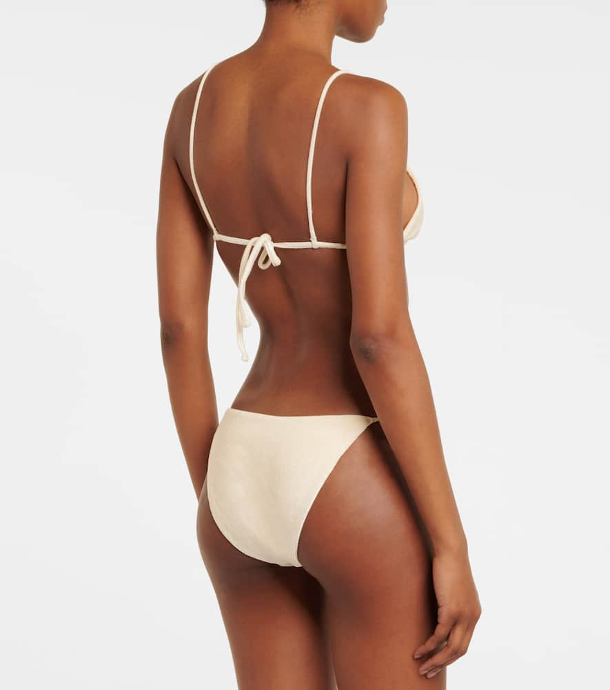 Shop Jade Swim Bare Minimum Bikini Bottoms In White