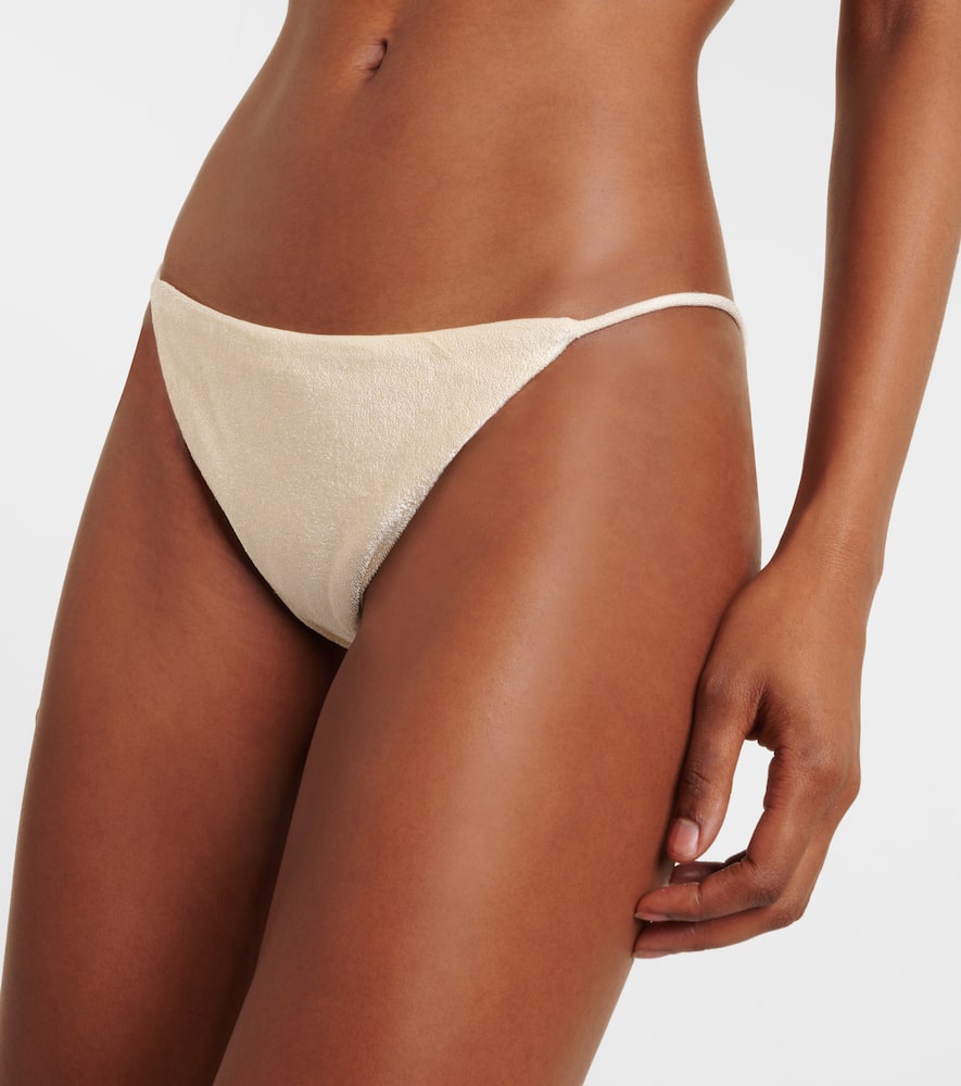 Shop Jade Swim Bare Minimum Bikini Bottoms In White