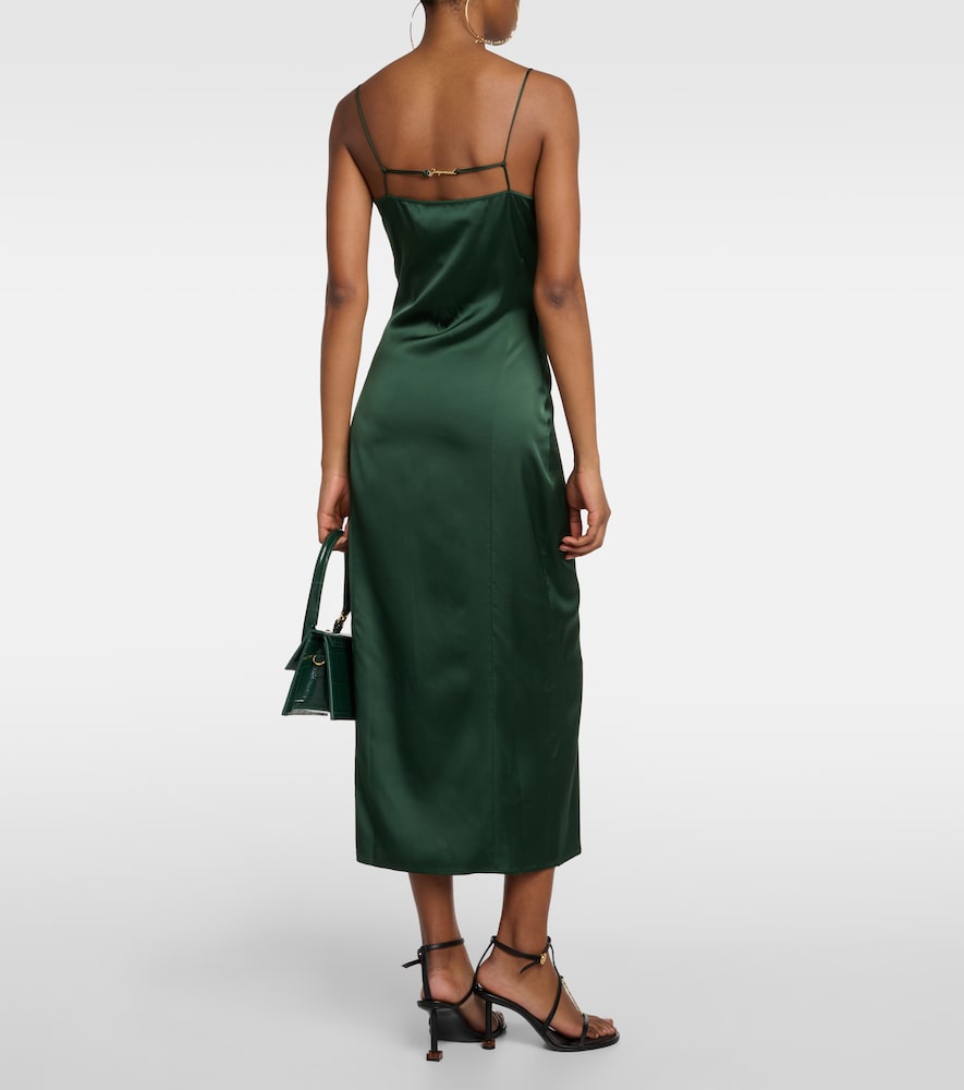  Jacquemus Jacquemus Slipdress La Robe Notte Aus Satin 