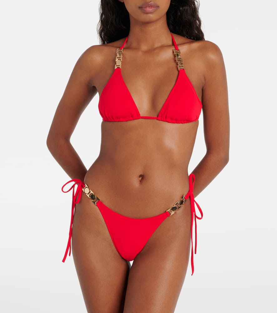 Melissa Odabash Anguilla Bikini Bottoms In Red