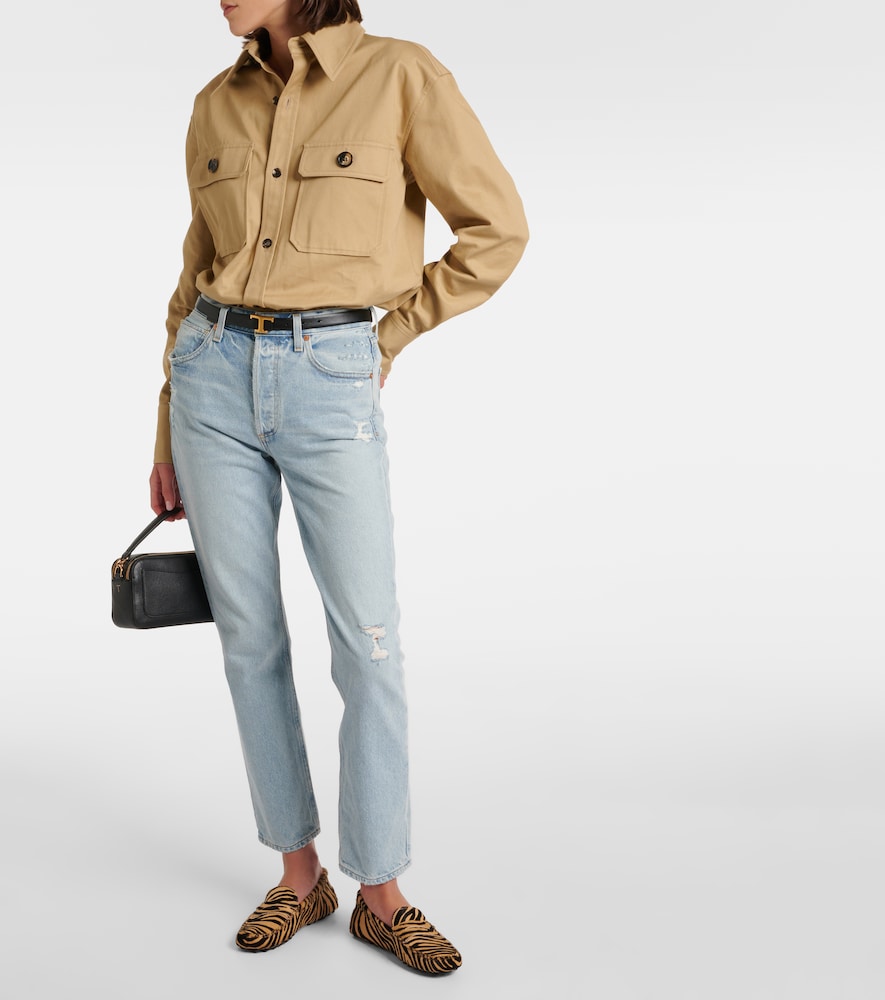 Tod's Gommino calf hair driving shoes