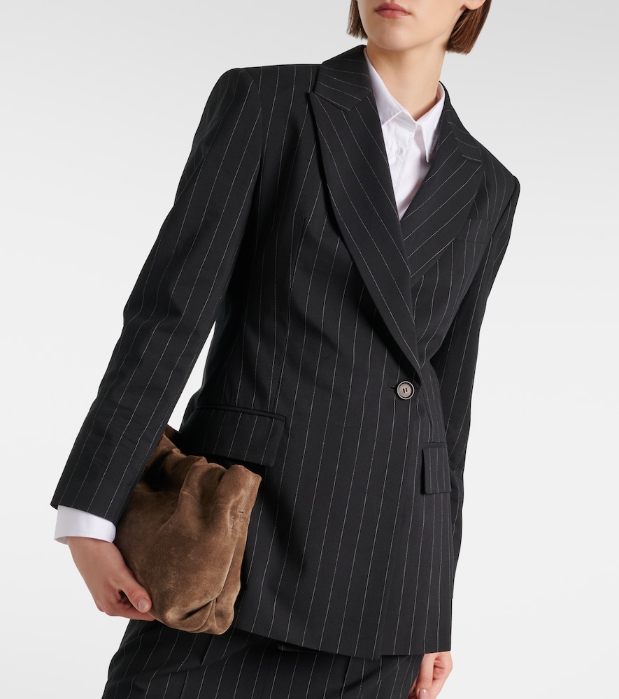  Brunello Cucinelli Brunello Cucinelli Blazer Aus Wolle Und Baumwolle 