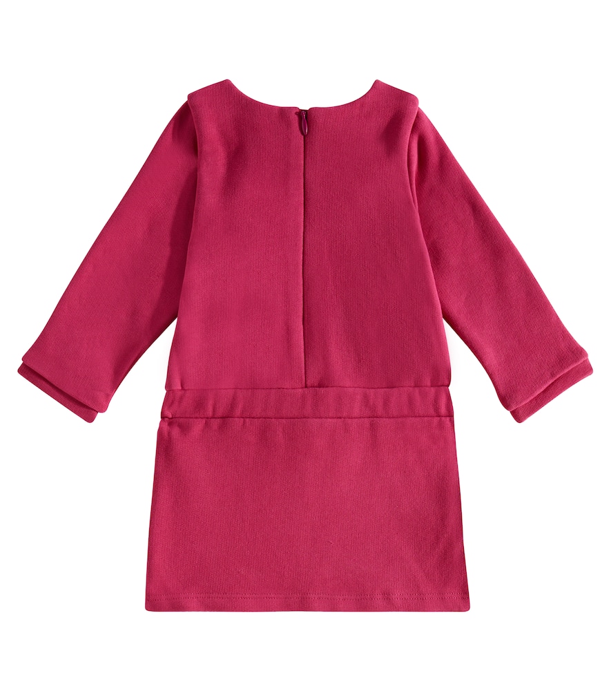 CHLOÉ CHLOÉ KIDS BABY LOGO COTTON JERSEY DRESS