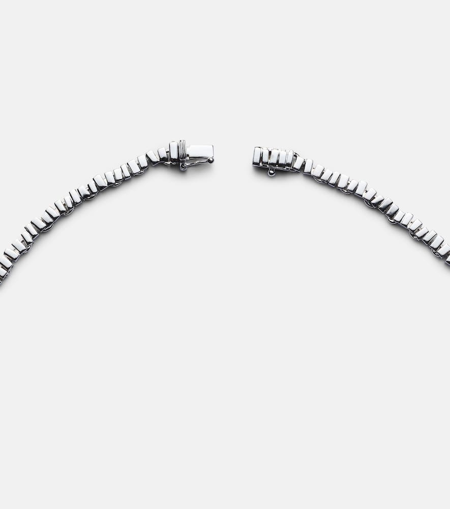 Suzanne Kalan 18kt White Gold Necklace With Diamonds In White