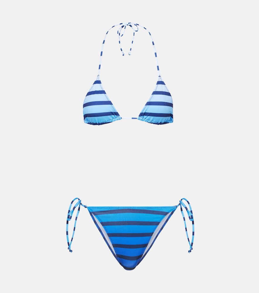 Marinière striped ombré bikini