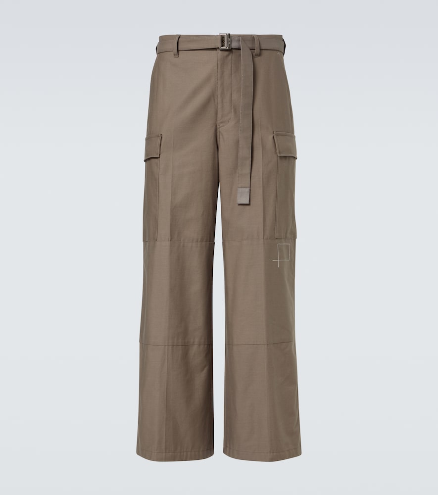 Sacai Cotton cargo pants