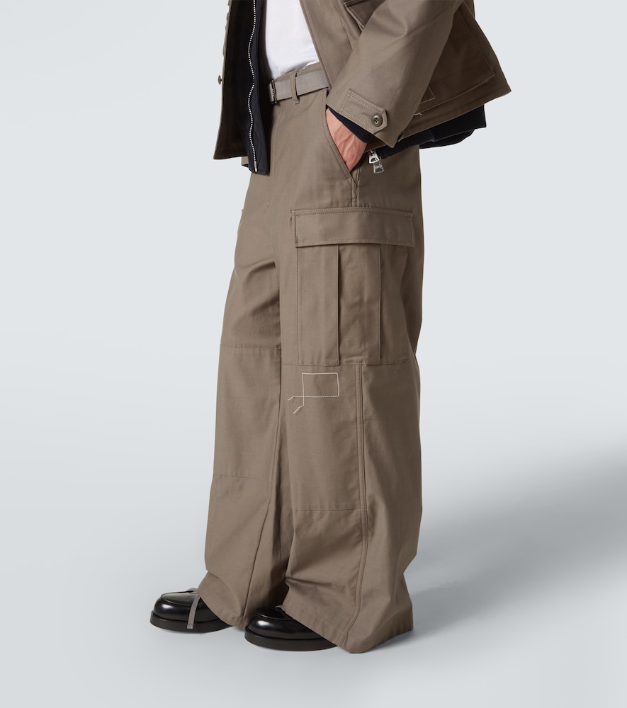  Sacai Sacai Cargohose Aus Baumwolle 