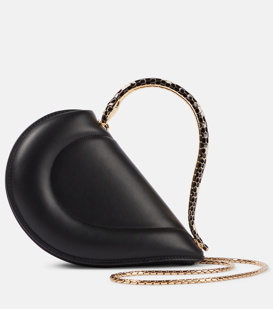 Bvlgari Serpenti Cuore 1968 leather top-handle bag