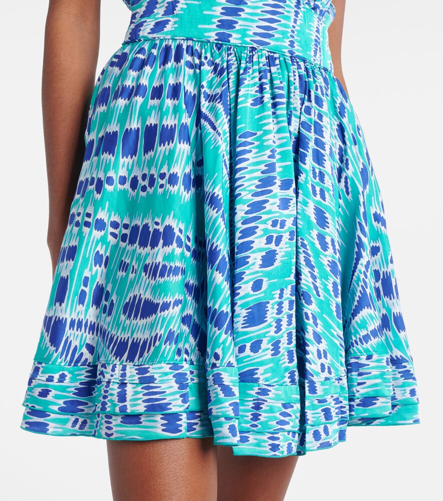  Poupette St Barth Poupette St Barth Bedrucktes Minikleid Bessie 