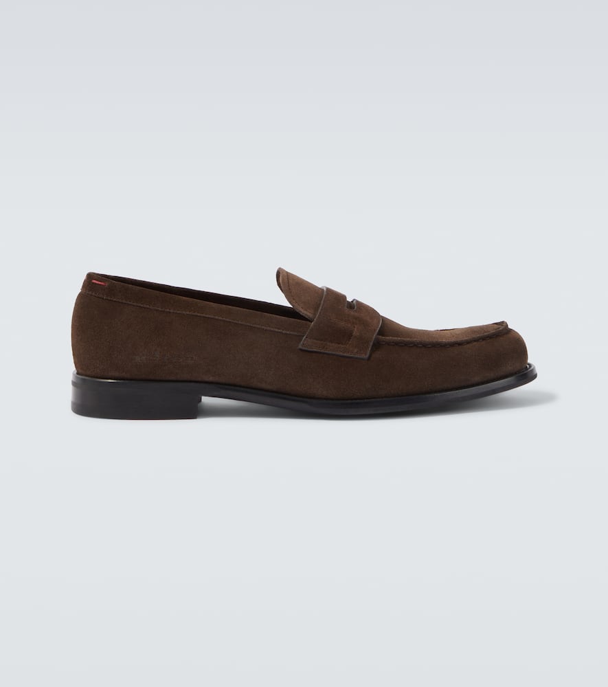 Suede loafers
