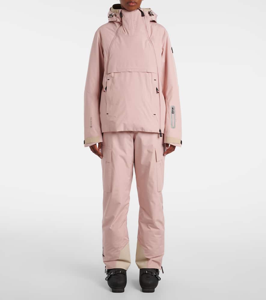 Moncler Ampay Padded Ski Jacket In Pink