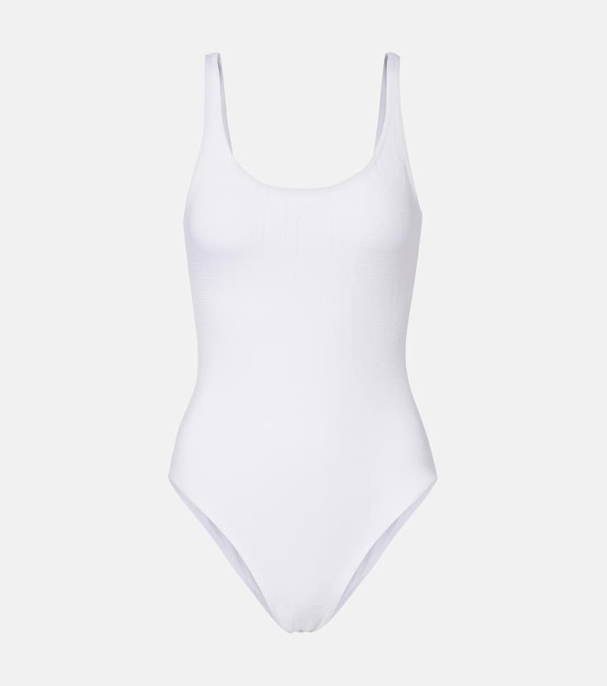 Monogram jersey swimsuit