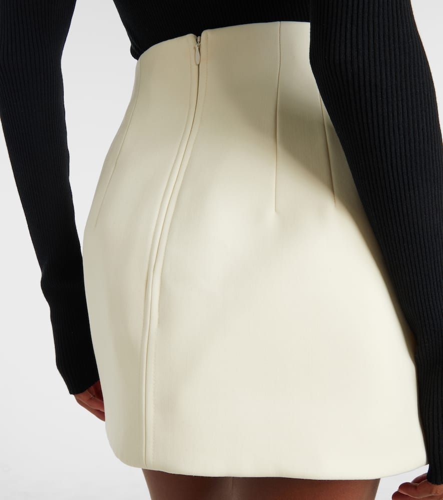 Wardrobe.nyc Wardrobe. Nyc Rhw Miniskirt In White