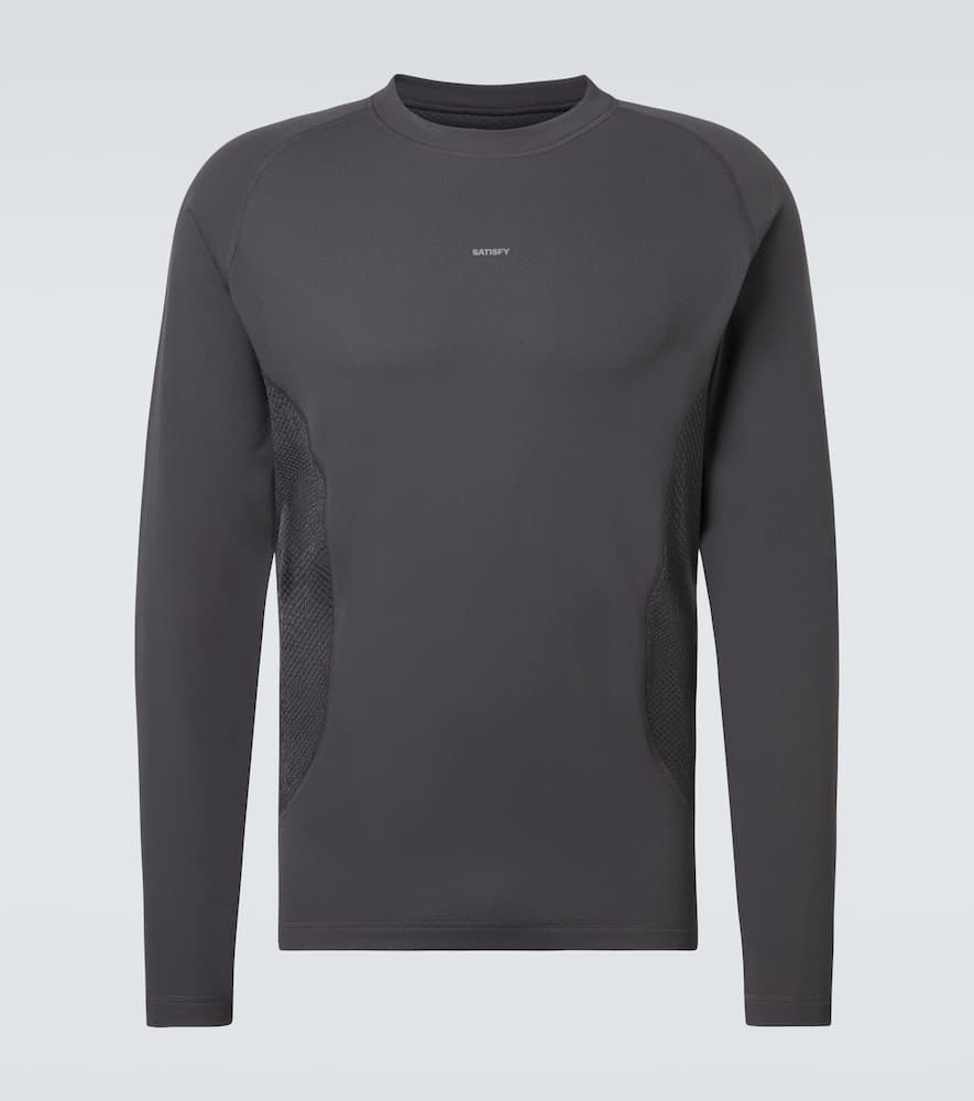 Satisfy Ghostfleece Paneled Sweatshirt In Gray