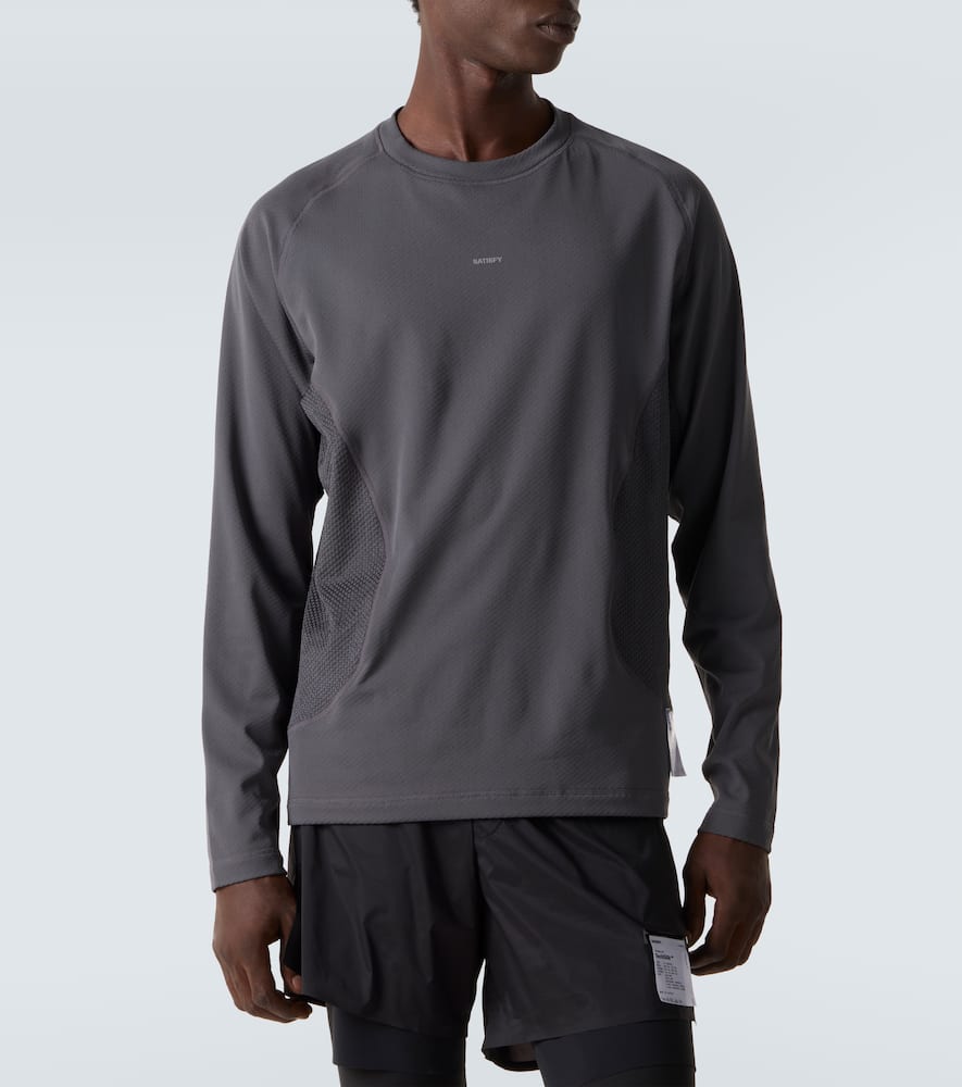 Satisfy Ghostfleece Paneled Sweatshirt In Gray