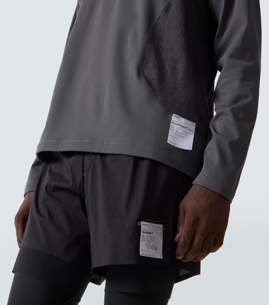Satisfy Ghostfleece Paneled Sweatshirt In Gray