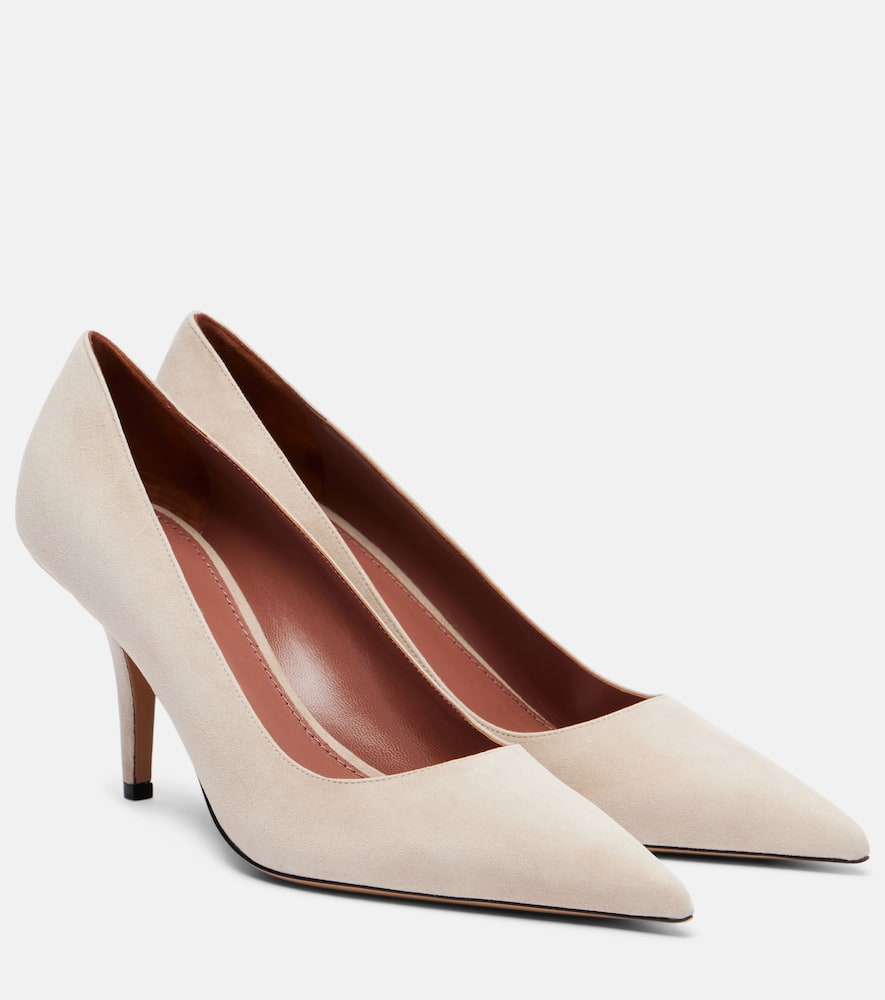 Paris Texas Jessica 75 Suede Pumps In Sand