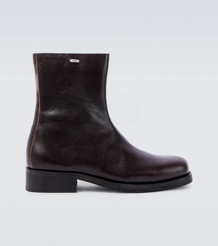 Our Legacy Camion leather ankle boots
