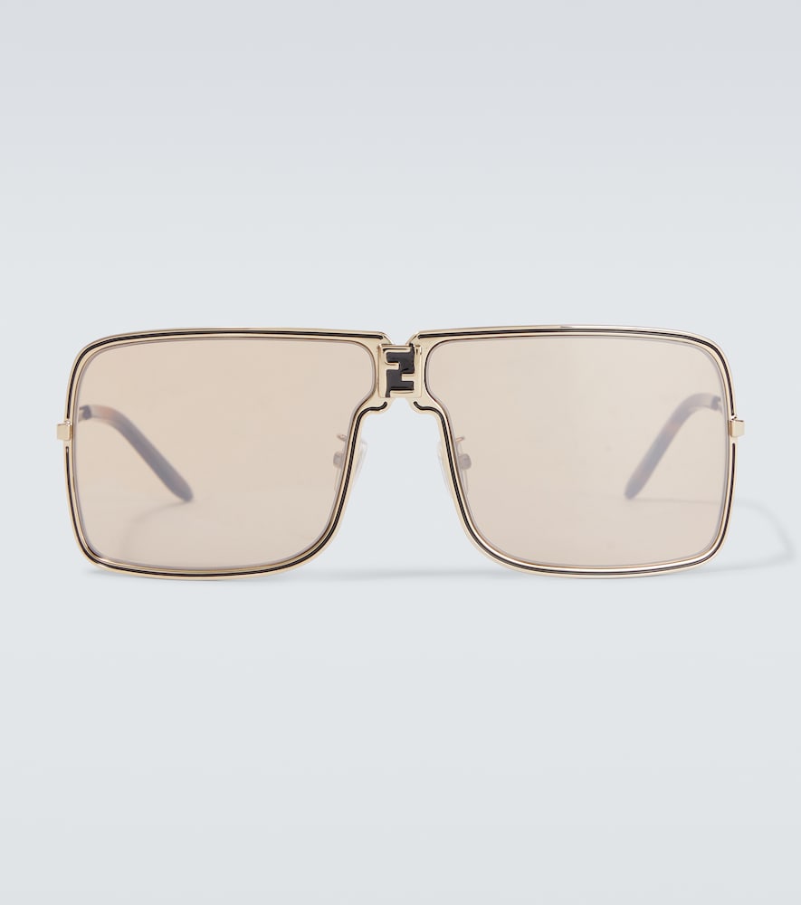 FENDI Fendi Fendiness rectangular sunglasses　フェンディ フェンディネス レクタングル サングラス