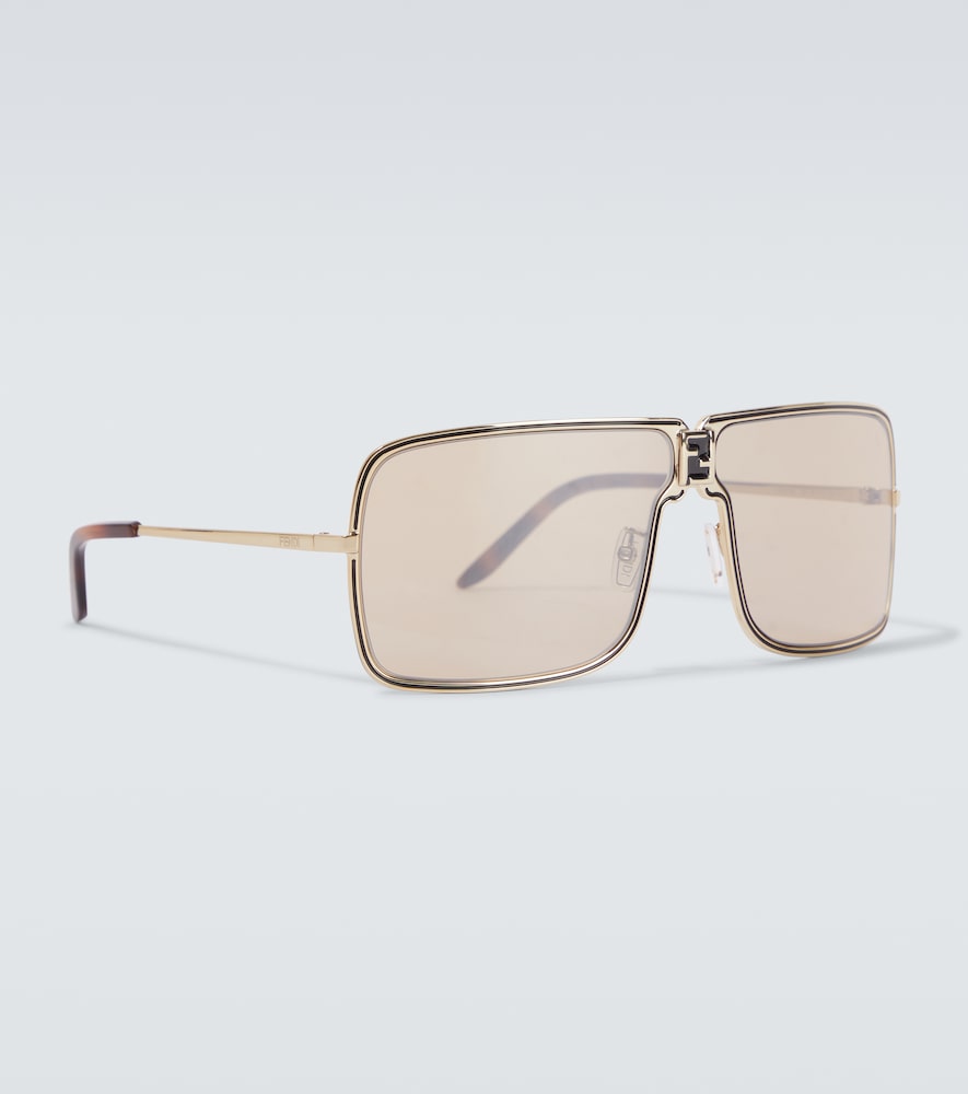  Fendi Fendi Eckige Sonnenbrille Fendiness 