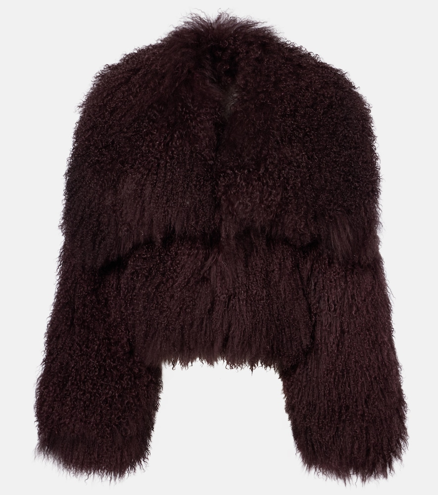 The Attico Shearling jacket
