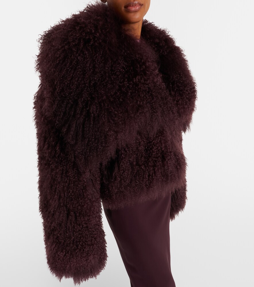  The Attico The Attico Shearling Jacket 