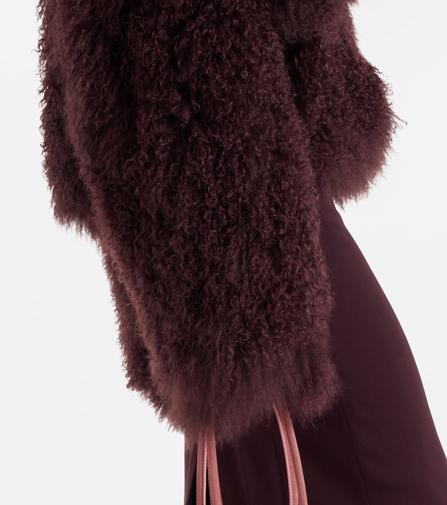  The Attico The Attico Shearling Jacket 